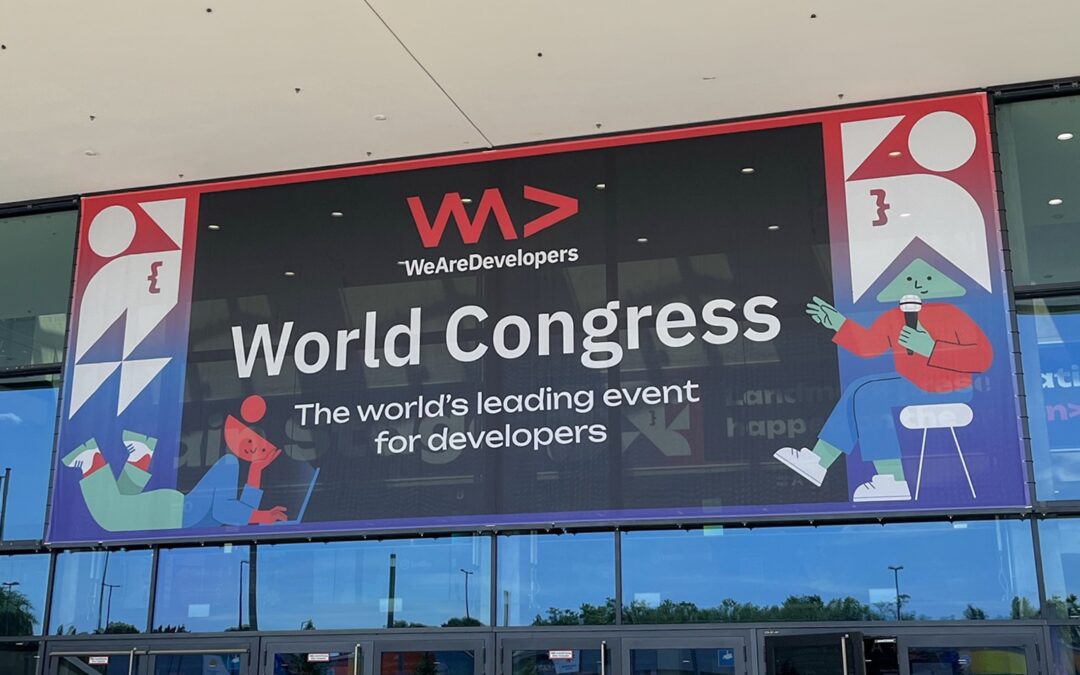 Auf dem WeAreDevelopers World Congress